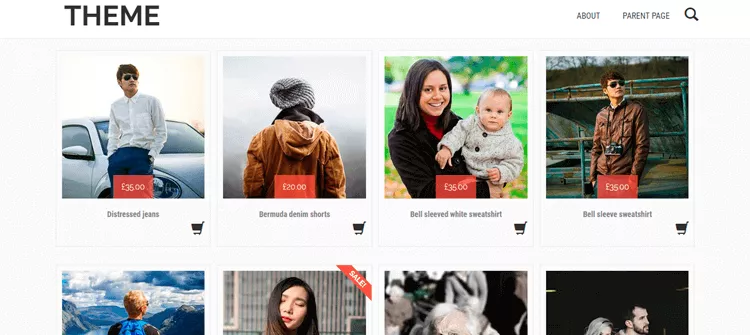 Tem WordPress Shopera