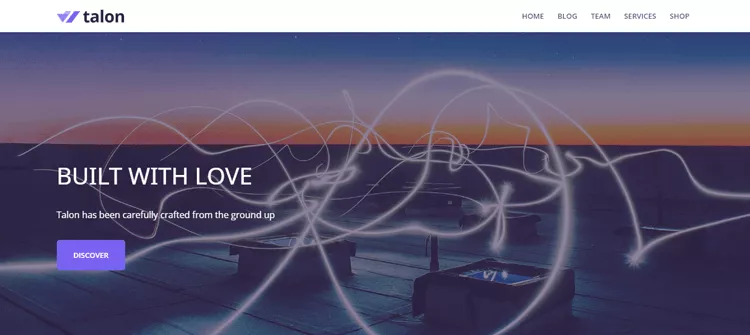 Template WordPress Talon