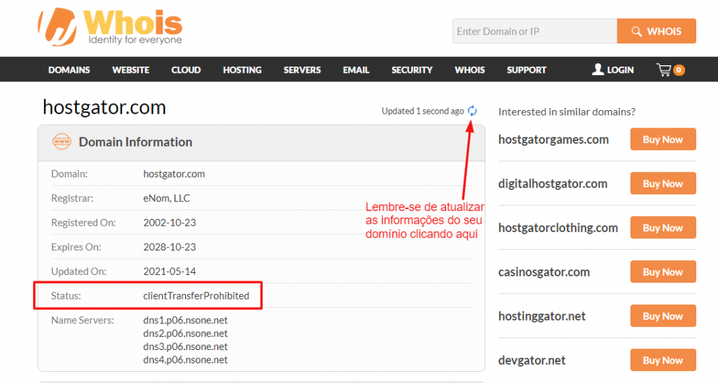 Whois hostgator.com