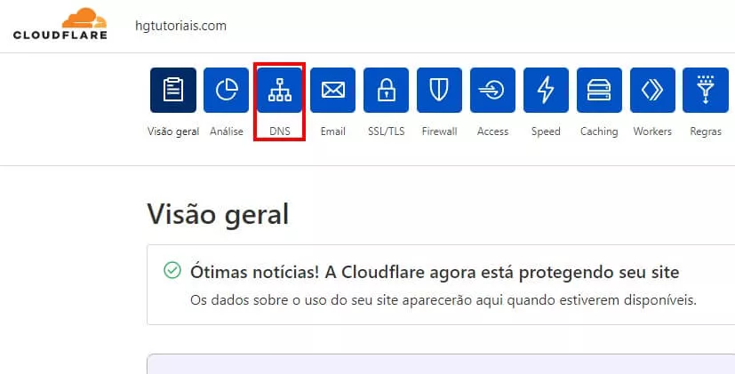 cloudflare zona de dns