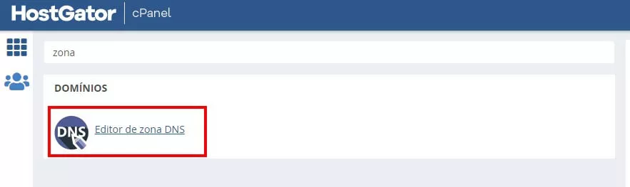 Zona dns Cpanel