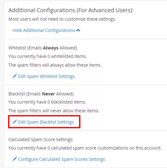 Blocklist do SpamAssassin para bloquear spam no servidor