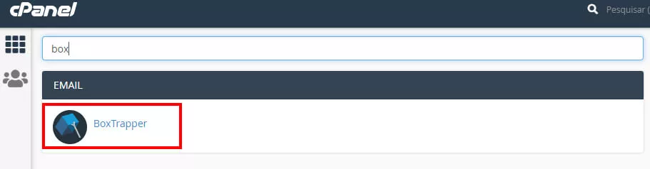 BoxTrapper cPanel para bloquear spam no servidor