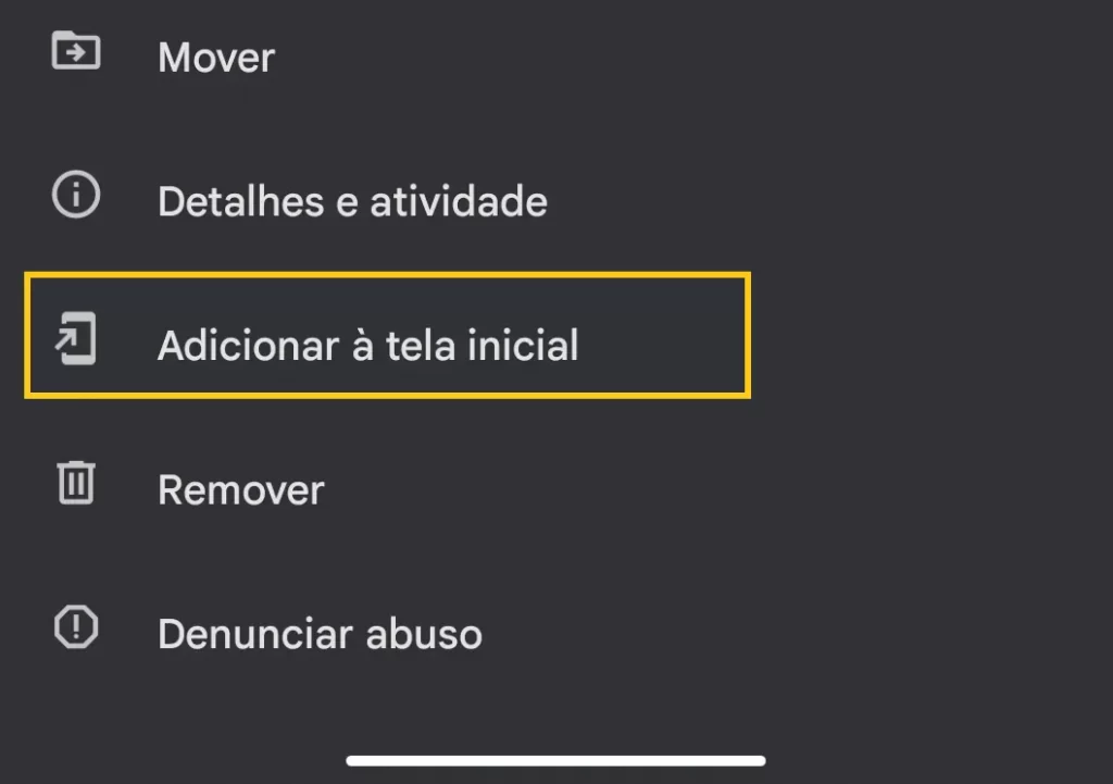 Adicionar o arquivo de banco de dados do keepass para sincronizar e ficar disponivel na tela inicial do dispositivo android