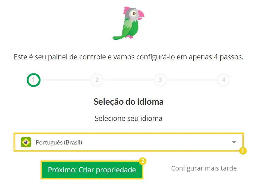 definindo idioma do chat no WordPress