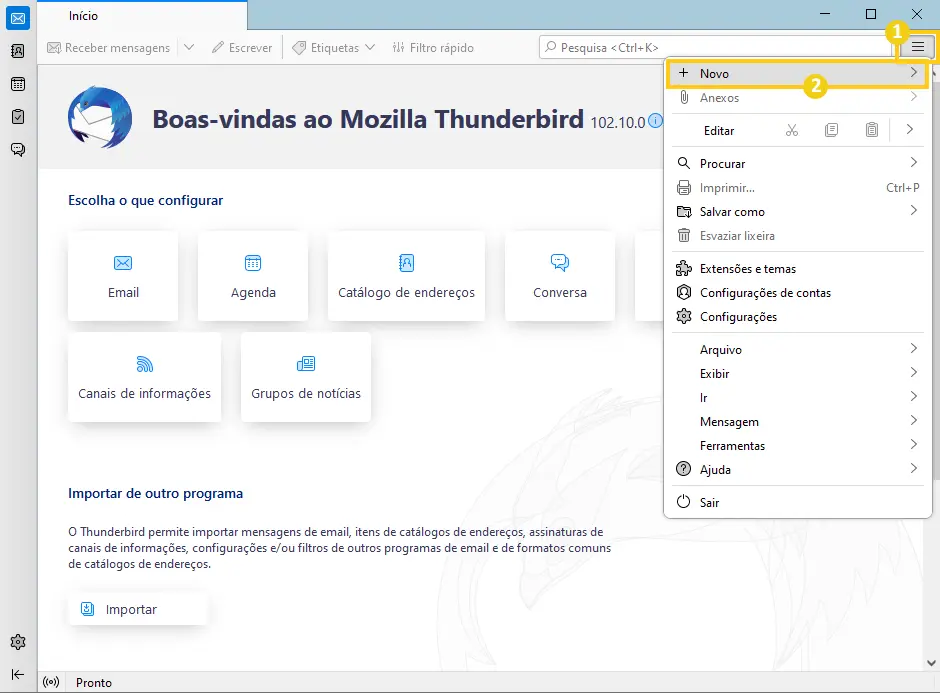 Novo Thunderbird