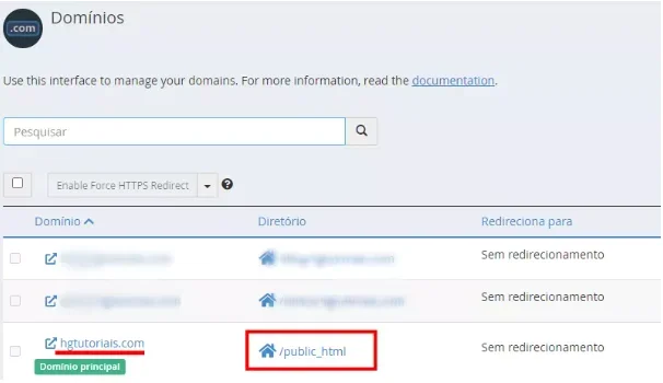 diretorio de dominio