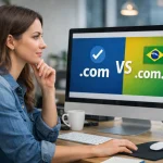 Dominio br ou dominio .com?