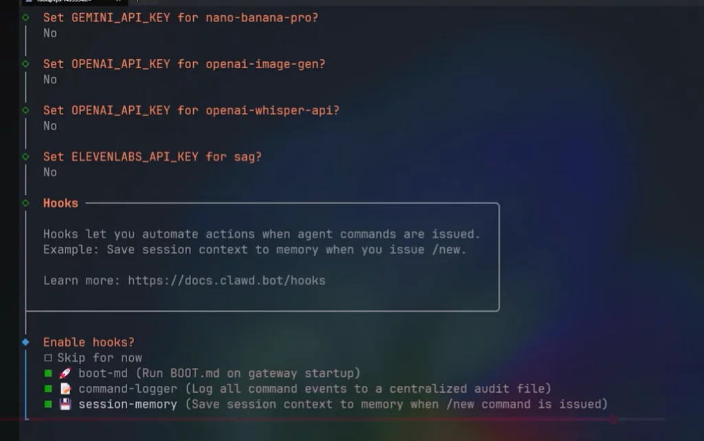 configura&ccedil;&otilde;es essenciais
